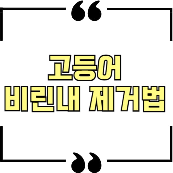 고등어 비린내